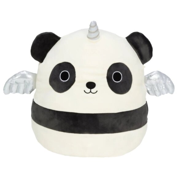 Squishmallow Kayce the Pandacorn is a black and white 8In. NWT - Picture 1 of 15
